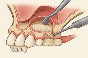 ניתוח הרמת סינוס פתוחה